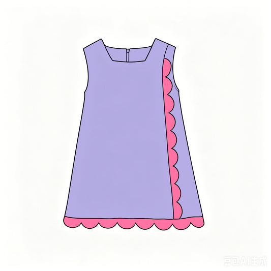 GSD4248 YOGA preorder  scallop girl dress ruffle 202619