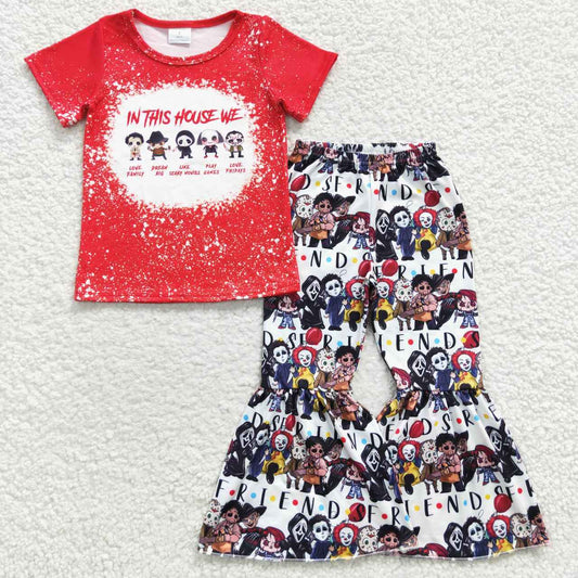 GSPO0603 Halloween cartoon short sleeve girl outfit RTS 20230515