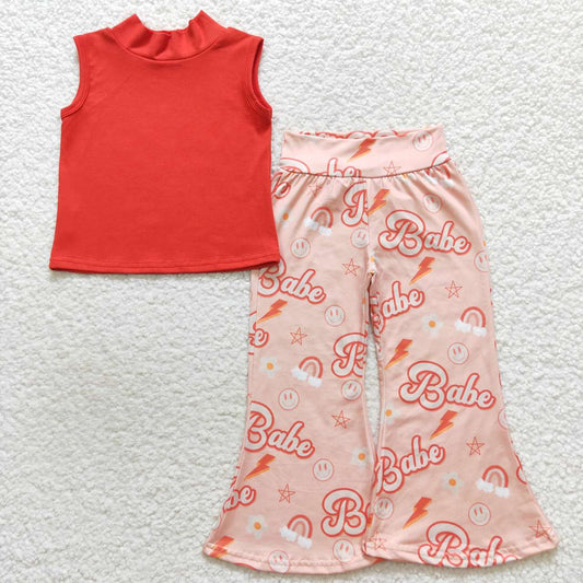 GSPO0636 barbie fall spring short sleeve girl outfit preorder 20230911 RTS