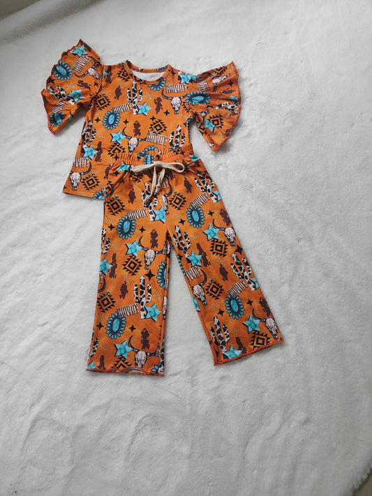 GSPO0658 gem western short sleeve girl outfit preorder 20230429