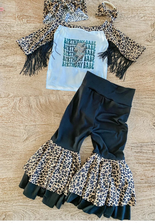 GSPO0786 xs-6xl preorder tassel long sleeve pants girl outfit 20230706