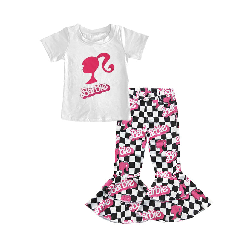 GSPO0879组合 barbie short sleeve girl outfit RTS 20230916
