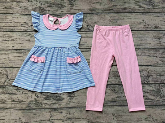GSSO0998  preorder cotton solid princess girl outfit 202404