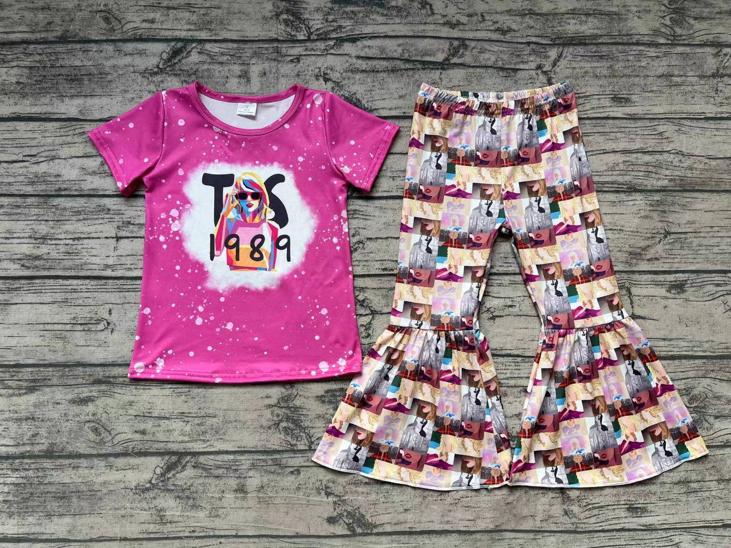 GSPO1245 taylor RTS 1989 flowers girl pajamas outfit 202401
