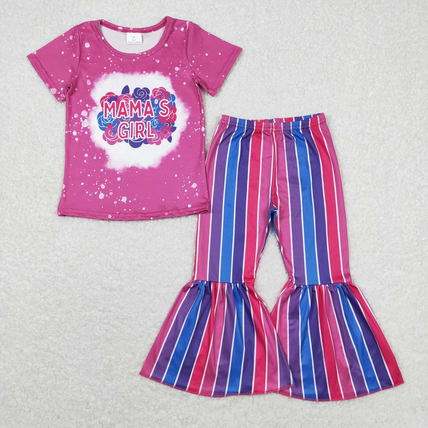 GSPO1373  girl pajamas outfit 202403 mama's girl  RTS