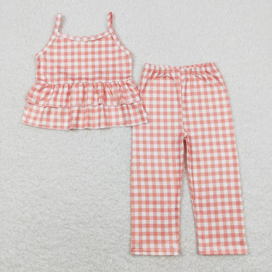 GSPO1377 plaid pink girl outfit 202403 rts