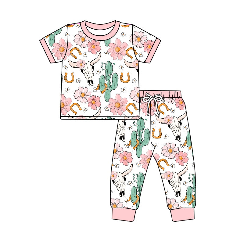 GSPO1416 preorder flower spring western girl outfit 202402