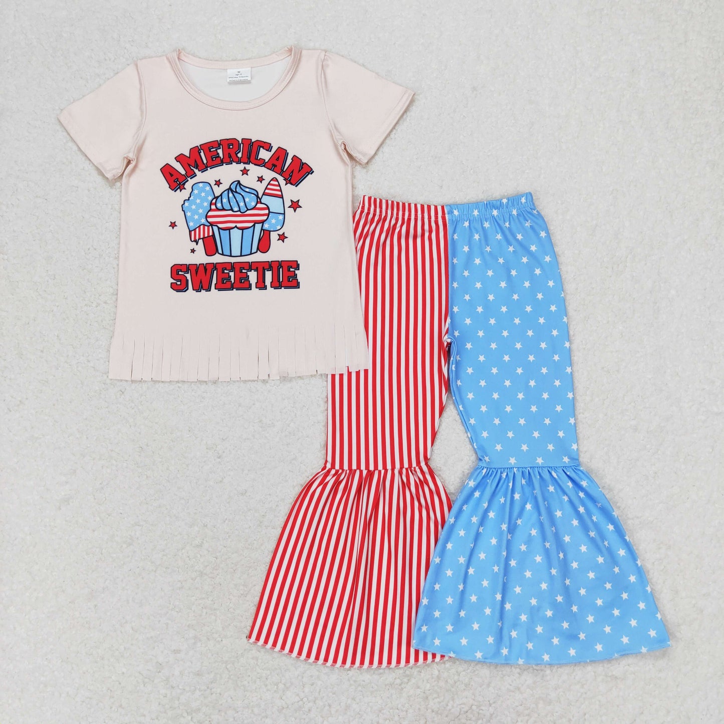 GSPO1485  4th July western girl  outfit 202405  RTS