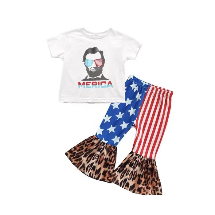 GSPO1490 preorder western 4th july girl outfit 202402