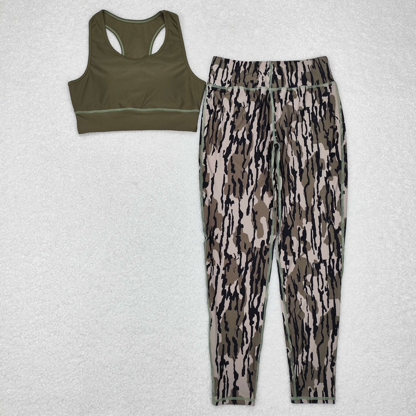 camo adult yoga clothes GSPO1666 polyester XS S M L XL 202409 Sibling