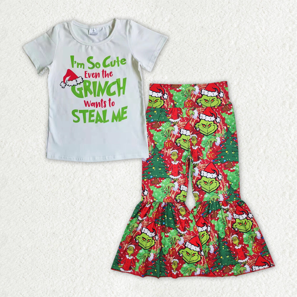 GSPO1723组合  christmas grinch girl outfit   202409 RTS