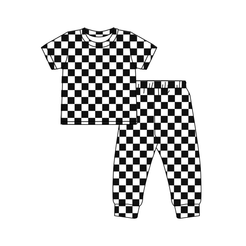 GSPO1753 preorder checkerboard girl pajamas outfit 202410