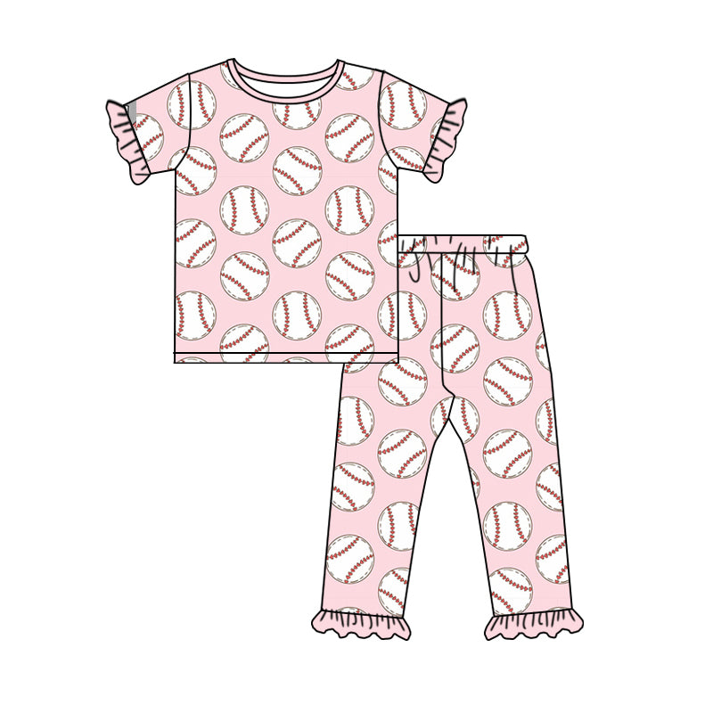 GSPO1920 baseball girl pajamas outfit 202412 preorder（