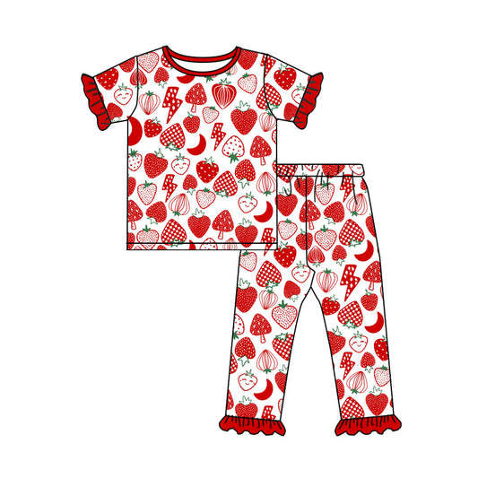 GSPO1955 strawberry girl pajamas outfit 202412 preorder