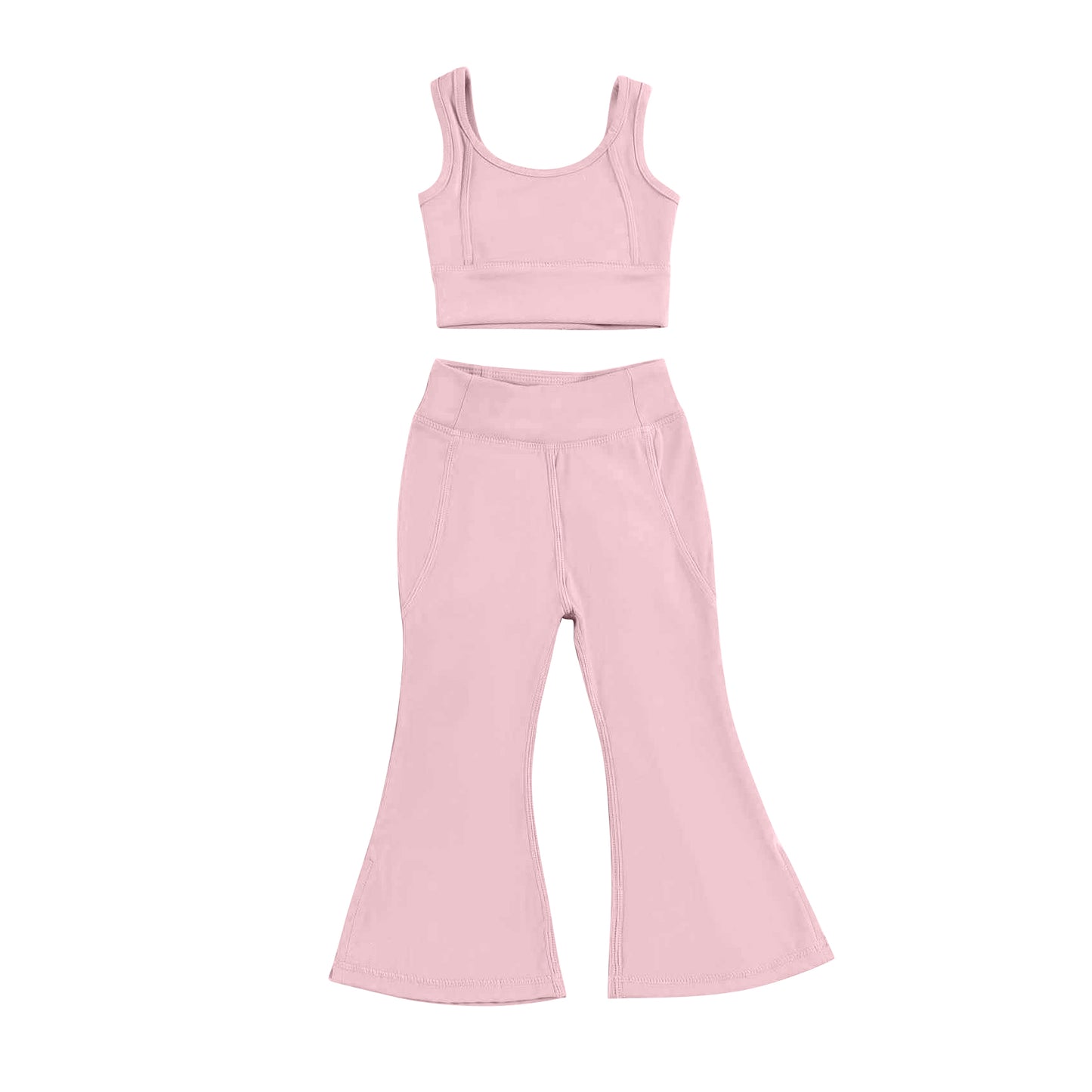 GSPO2000  preorder solid color short sleeve shorts girl summer outfit 202502