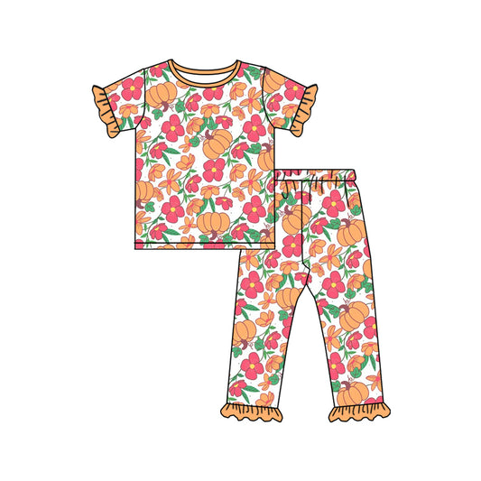 GSPO2018 western pumpkin halloween boy sibling spring fall autumn outfit 202505 preorder