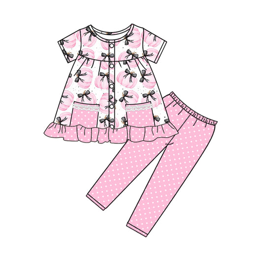 GSPO2019 western pumpkin halloween boy sibling spring fall autumn outfit 202505 preorder