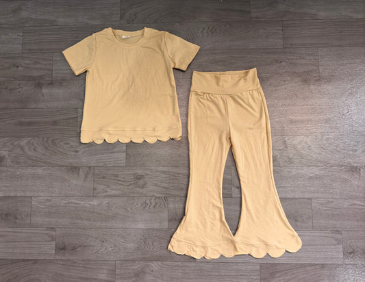 GSPO2340组合，GT1770+P1078 solid girl Pants cotton outfit Set 202608 preorder