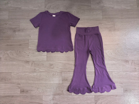 GSPO2346组合，GT1776+P1084 purple girl Pants cotton outfit Set 202608 preorder