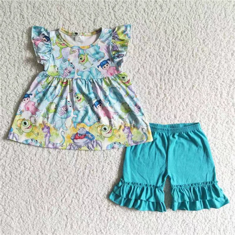 promotion GSSO0040 RTS cartton frog animalgirl summer outfits 202405