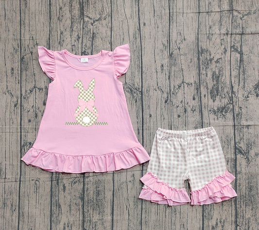 GSSO0374 embroidery Easter girl outfit preorder 202602