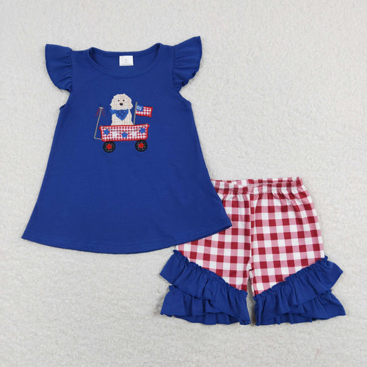 GSSO0460 RTS dog shopping shorts summer girl outfit 202401