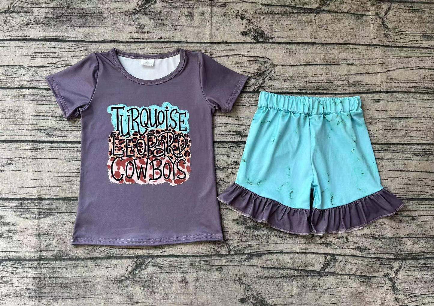 GSSO0545 RTS cowboys boy shorts outfit 202401