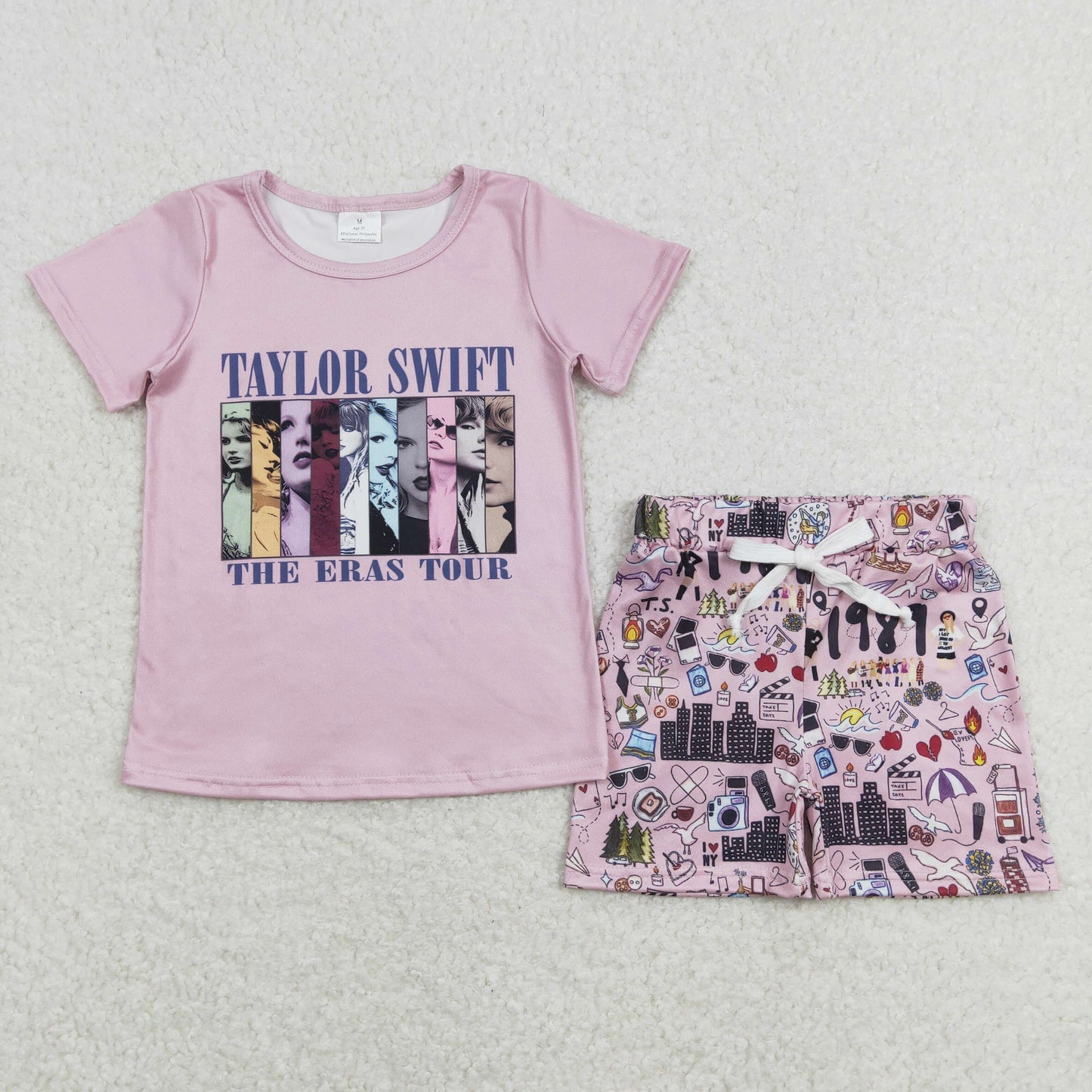 GSSO0646 RTS taylor swift girl shorts outfit 202402