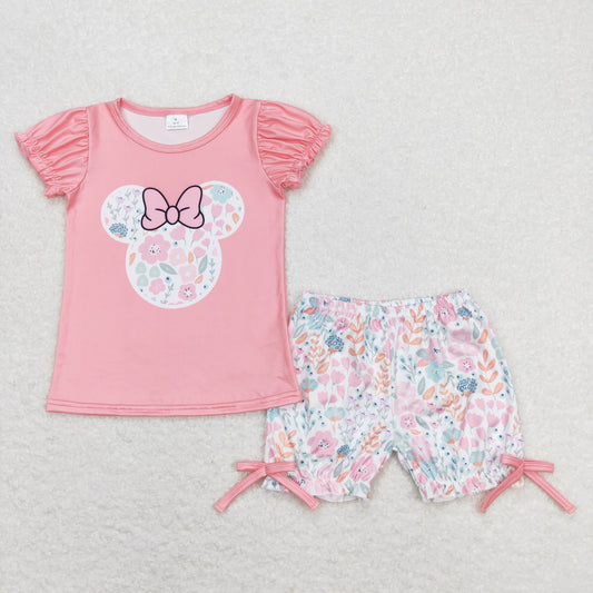 GSSO0699 mouse shorts girl summer outfit 202404 RTS