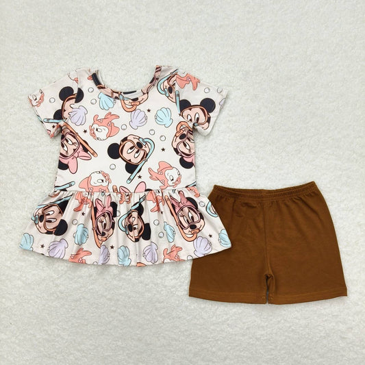 GSSO0703 mouse shorts girl summer outfit 202405 RTS