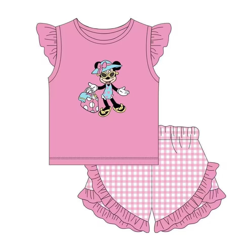 GSSO0704 mouse shorts girl summer outfit 202402 preorder
