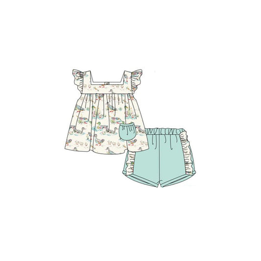 GSSO0730 preorder duck shorts summer girl outfit 202402