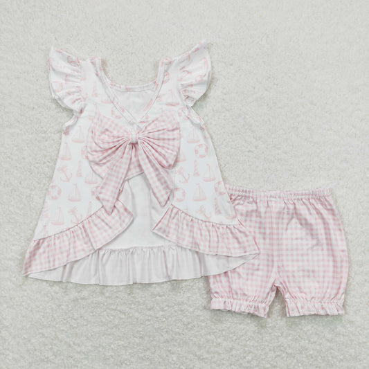 GSSO0748  sailboad shorts summer girl outfit 202403  RTS