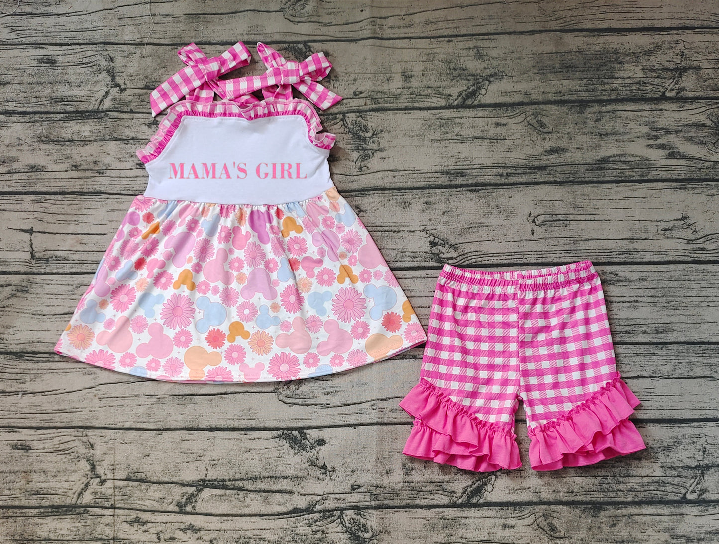 GSSO0827 mama's girl girl summer outfit 202404 preorder