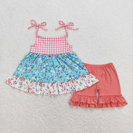 GSSO0837 flower girl shorts outfit RTS 202404