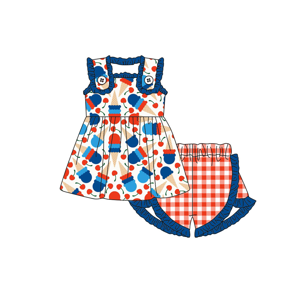 GSSO0854 preorder 4th july girl summer girl outfit 202402