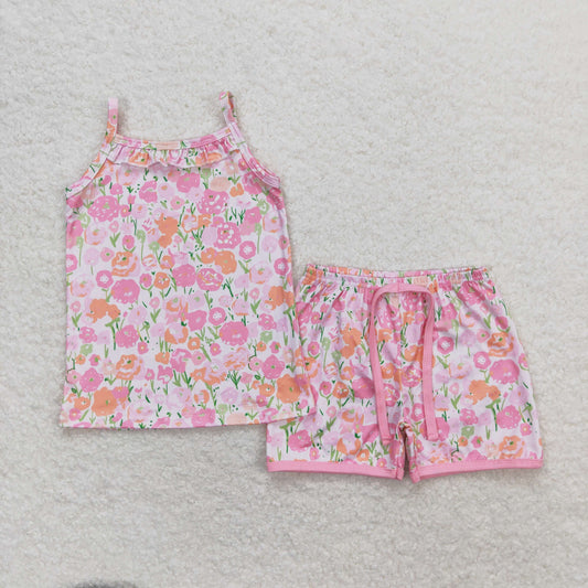 GSSO0868 RTS flowers summer girl outfit 202404