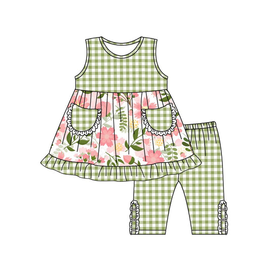 GSSO0886 preorder flowers summer girl outfit 202402