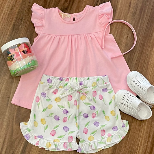GSSO0887 preorder flowers summer girl outfit 202402