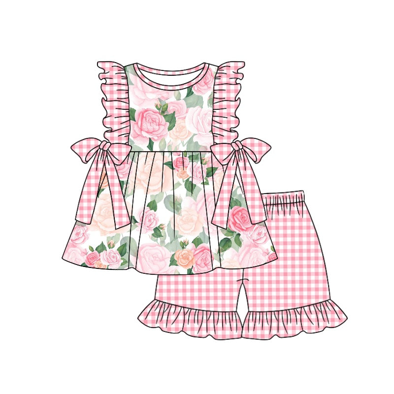GSSO0894 preorder flowers summer girl outfit 202402