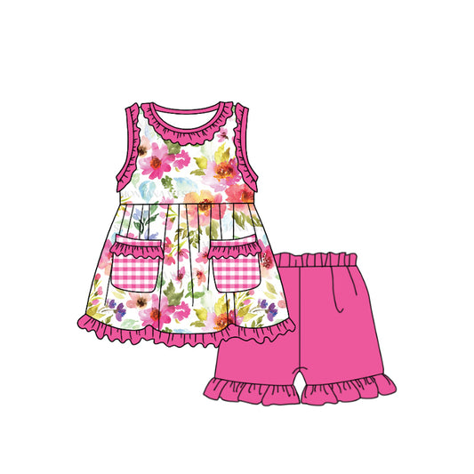 GSSO0896 preorder flowers summer girl outfit 202402