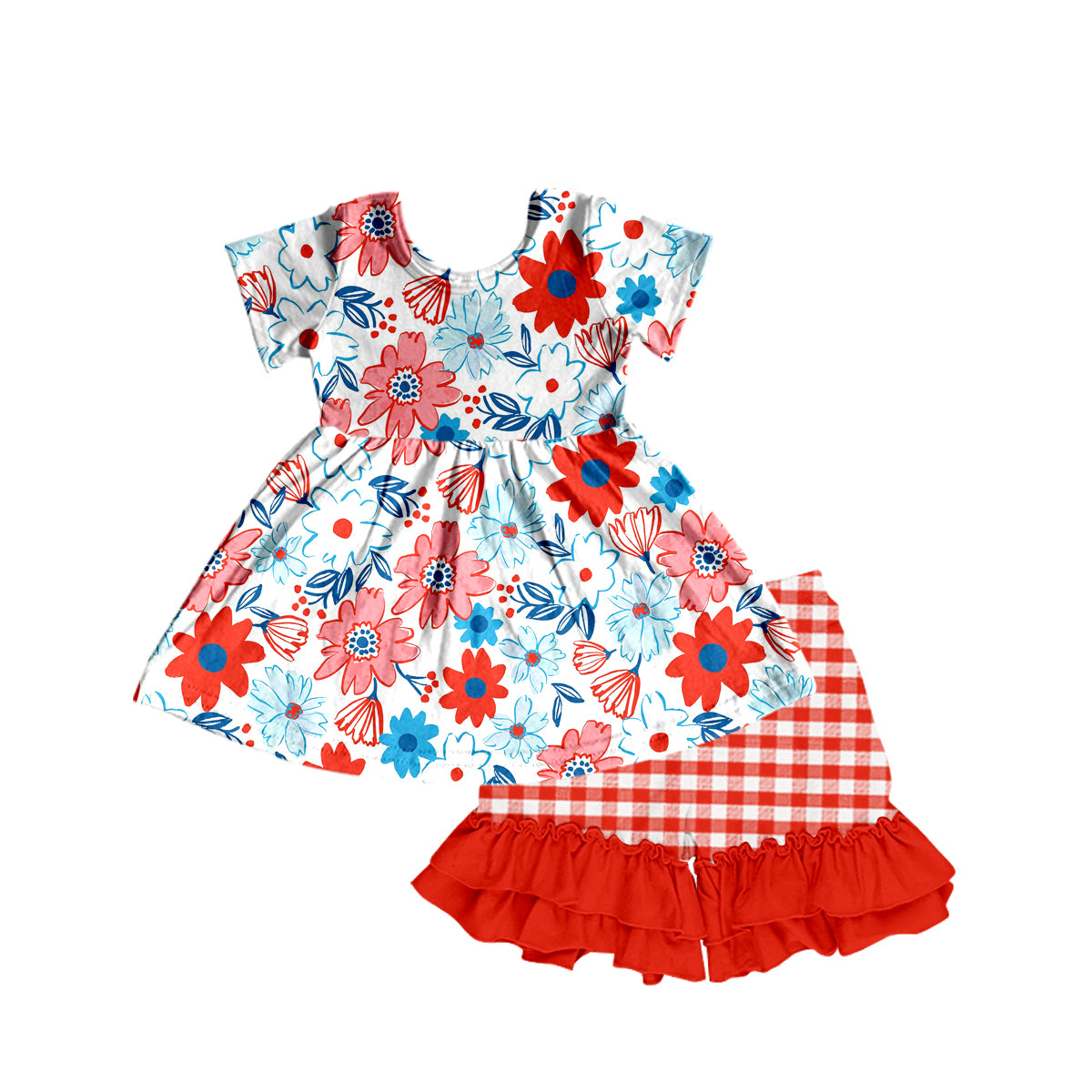 GSSO0916 preorder  summer flower girl outfit 202402