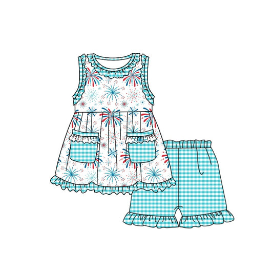 GSSO0919 preorder  summer firework flower girl outfit 202402