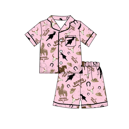 GSSO0924 rodeo shorts girl summer pajamas outfit 202402 preorder