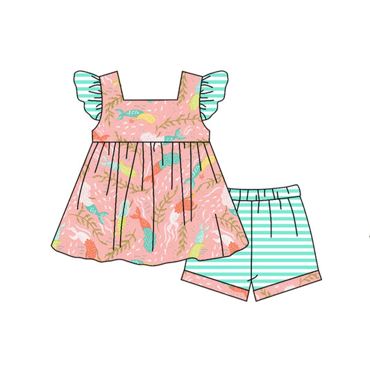 GSSO0958 shorts fish girl summer outfit 202403 preorder