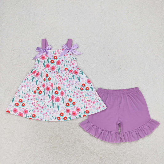 GSSO0992  summer flower girl outfit 202405 RTS