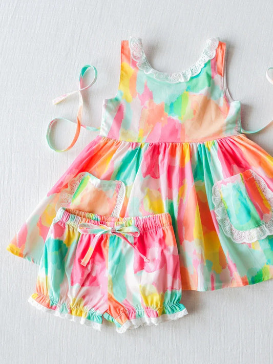 GSSO1001 preorder colorful girl summer outfit 202403