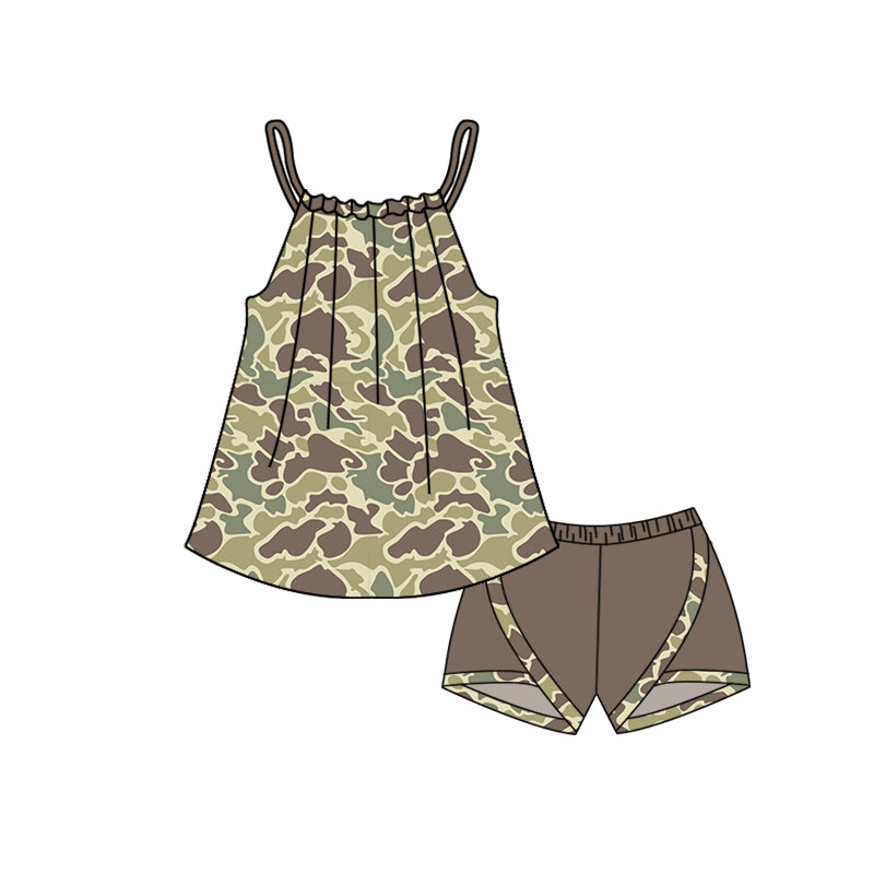 GSSO1013 preorder camo girl summer outfit 202403