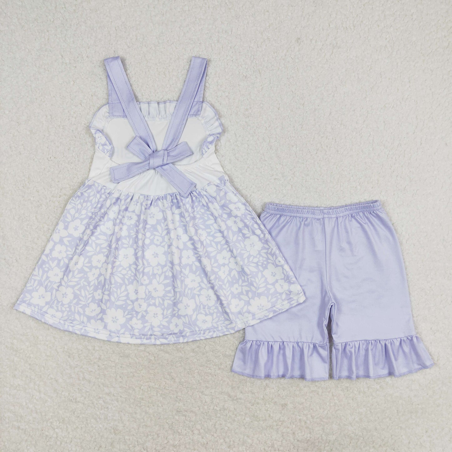 GSSO1069 daddly's girl shorts outfit bow 202404 sibling RTS