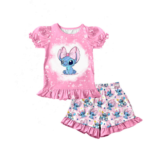 GSSO1071 cartoon girl shorts outfit preorder 202403